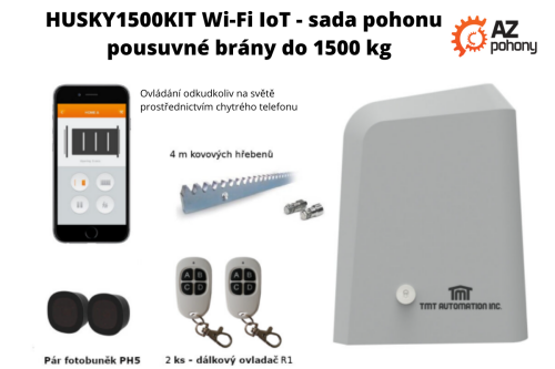 Husky1500Kit Wi-Fi IoT - sada pohon posuvných bran do 1500 kg